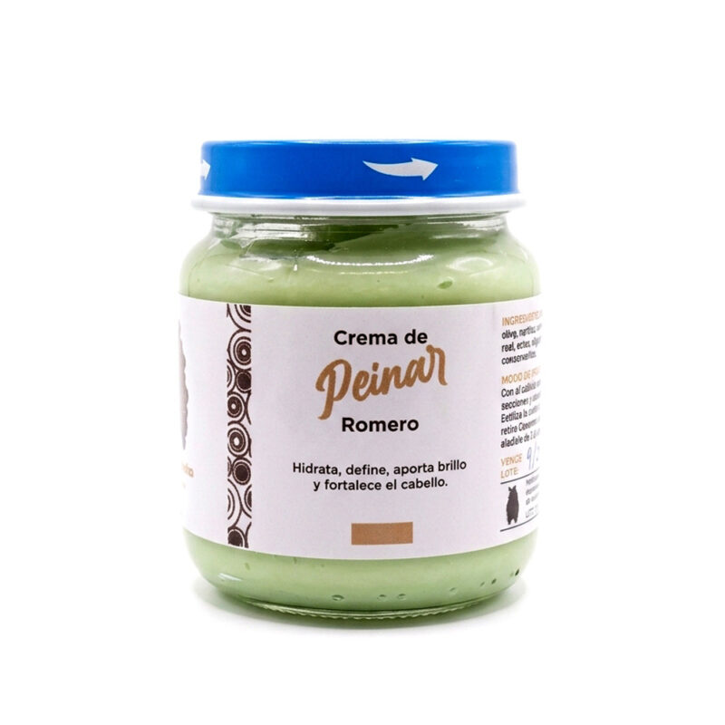 Crema de peinar de romero
